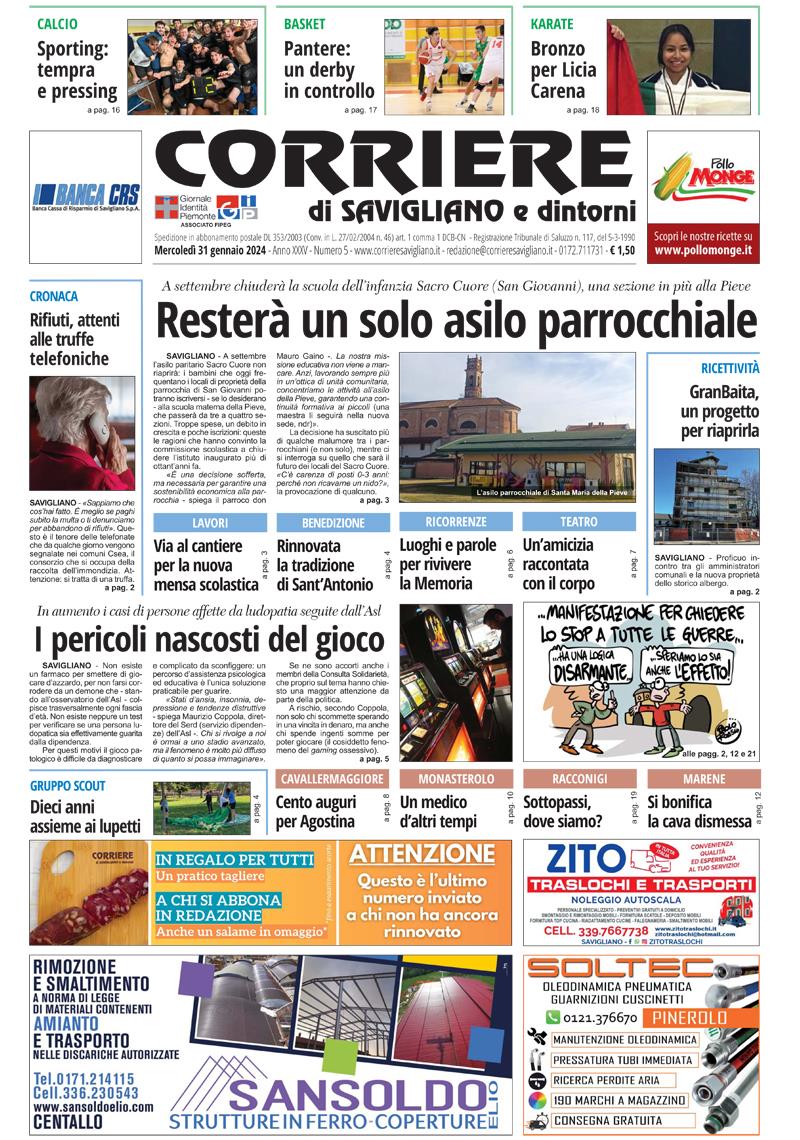 31 gennaio 2024