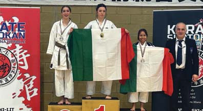 Il bronzo di Licia nel kata