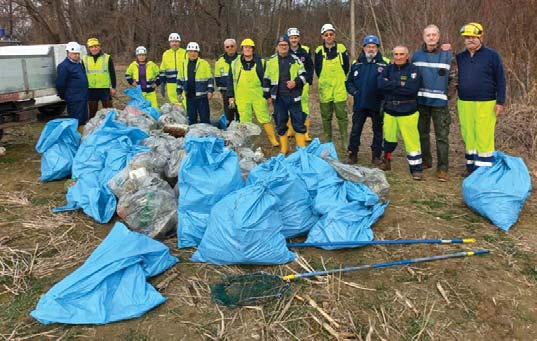 Una discarica a cielo aperto nel Mellea
