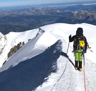 Un amore sconfinato per le montagne