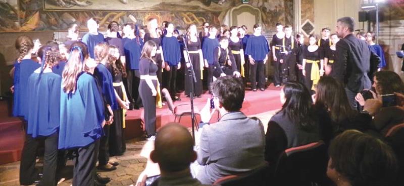 Gemellaggio di giovani voci al Taffini