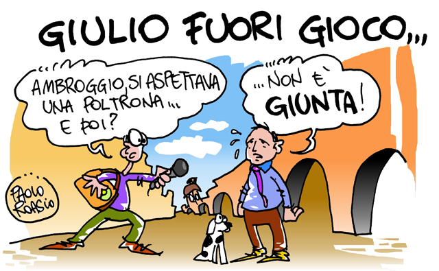 Giulio fuori gioco...