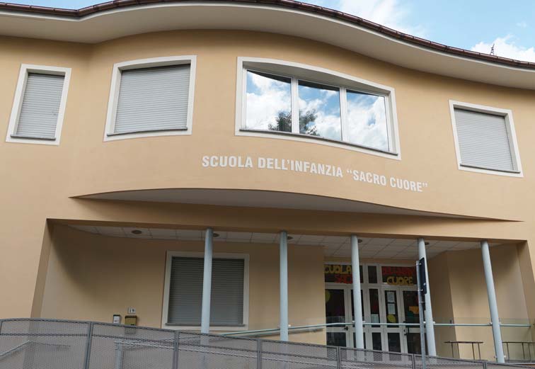 Un nido nella ex materna parrocchiale