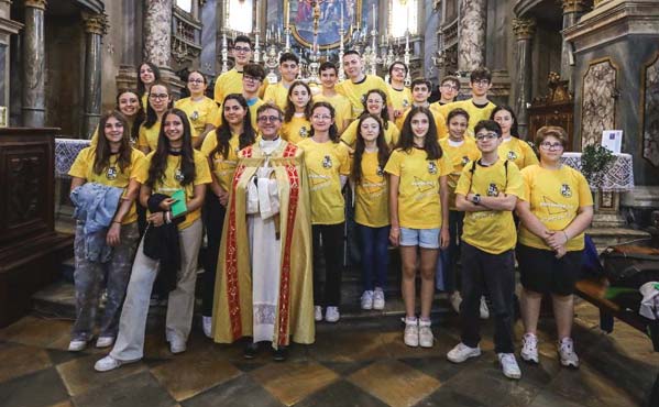 Processione e mandato agli animatori