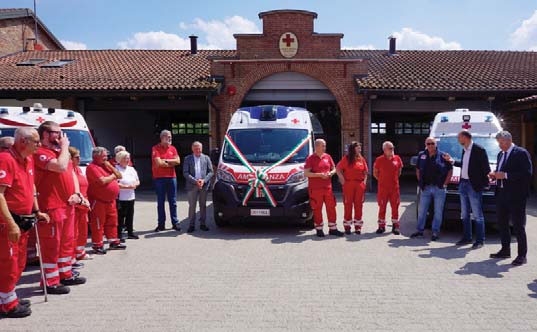 Inaugurata la nuova ambulanza