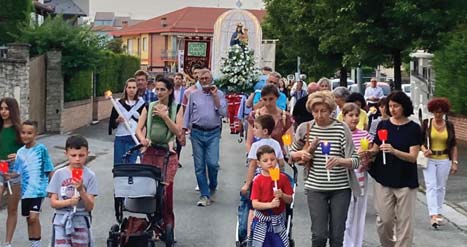 Processione e festa alla Consolata