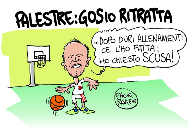 Palestre: Gosio ritratta