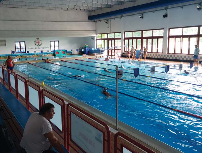 Piscina, una ripartenza slow
