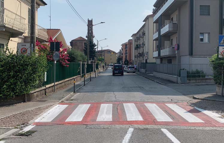 Senso unico vicino alle scuole