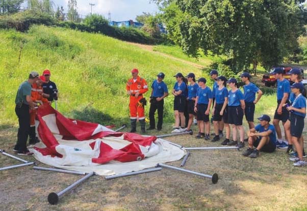 Vacanze in un campo militare