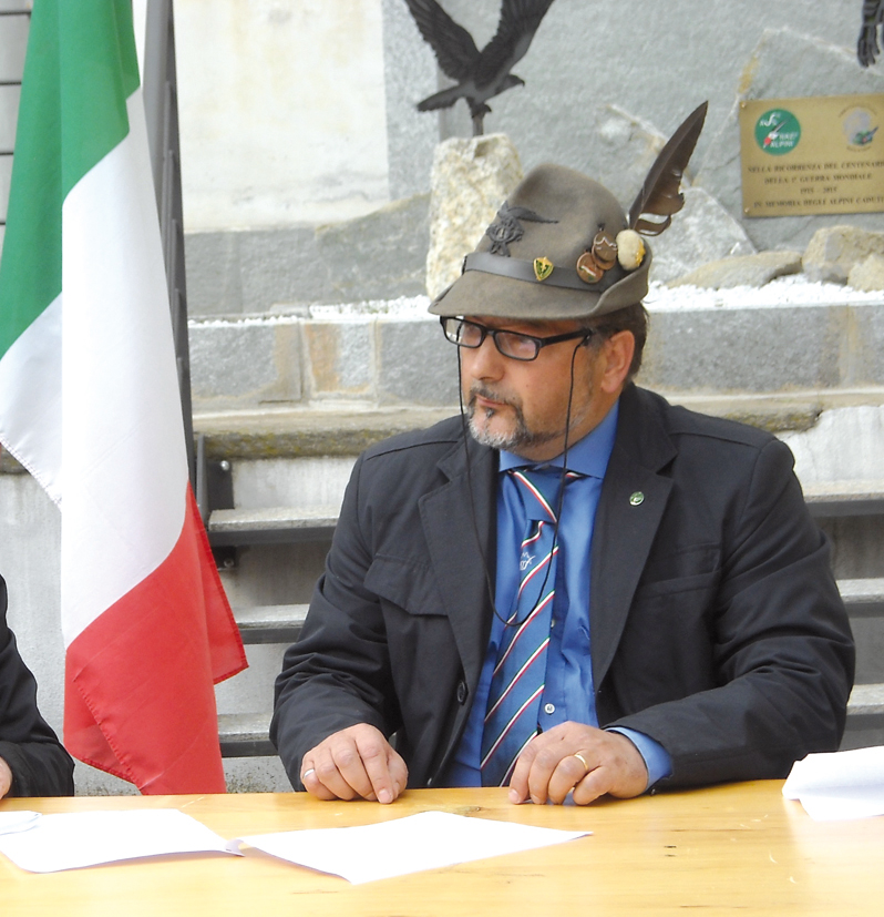 Carena guida gli alpini del Monviso