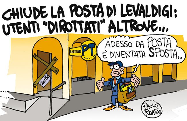 Chiude la Posta di Levaldigi: utenti 