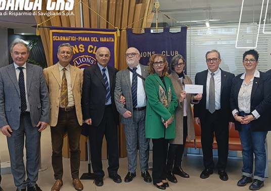 Banca Crs al fianco della solidariet