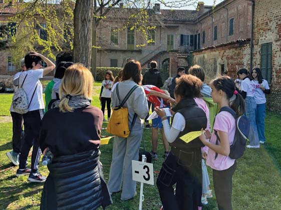 In cento alla giornata di Orienteering