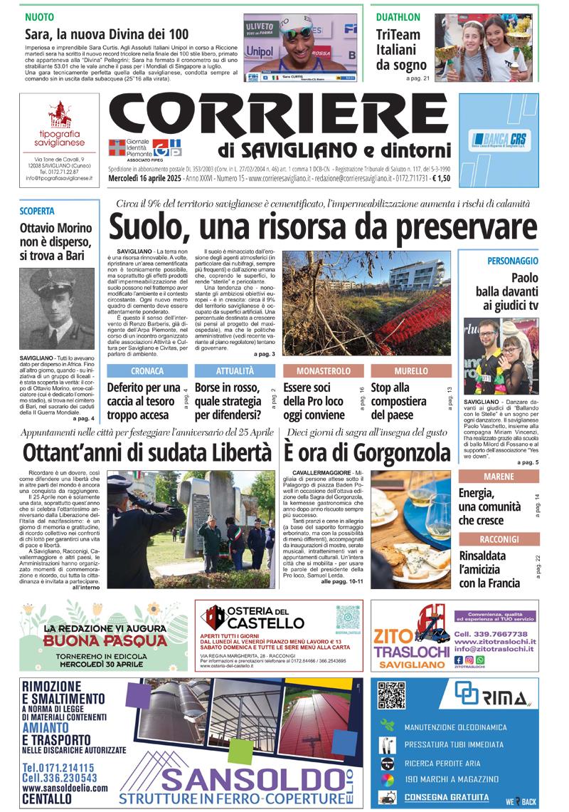16 aprile 2025