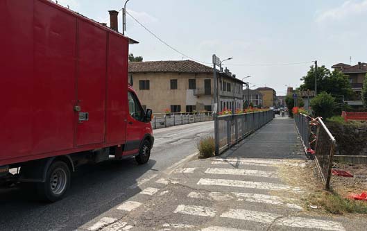 Giorni contati per il ponte di via Alba