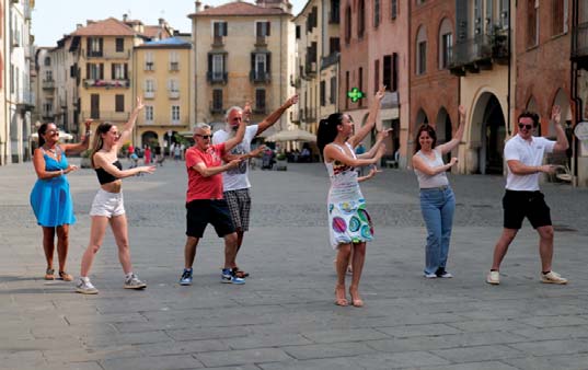 Flamenco in piazza