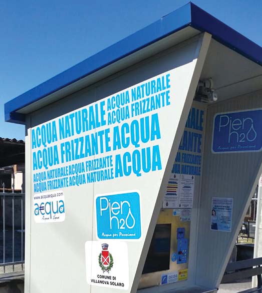 Acqua del sindaco, torna la casetta