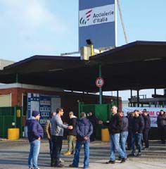 Ex Ilva ai minimi storici