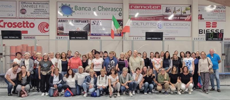 A Marene, una gara di bocce tutta al femminile