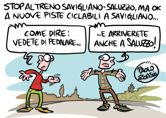 Stop al treno Savigliano-Saluzzo