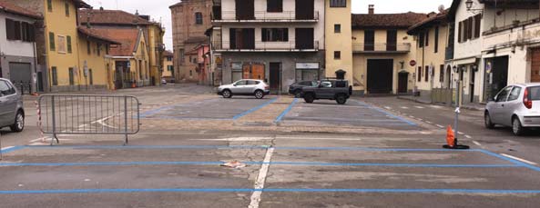 Sosta gratuita nonostante le strisce blu