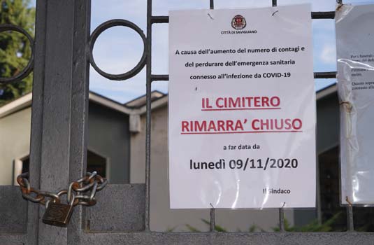 Siamo zona rossa, spostamenti vietati