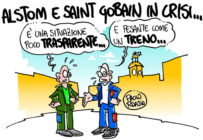 Alstom e Saint Gobain in crisi...