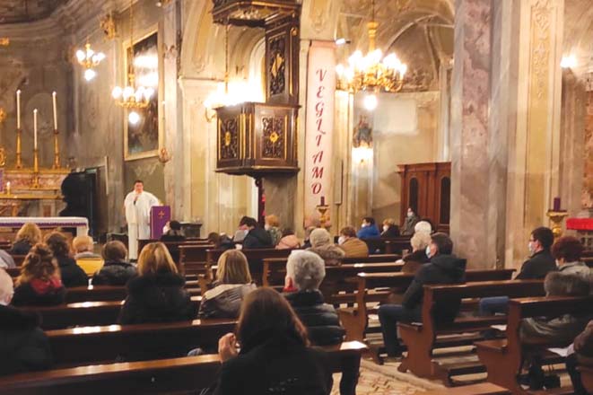 A Polonghera, i fedeli sono rientrati nella loro chiesa