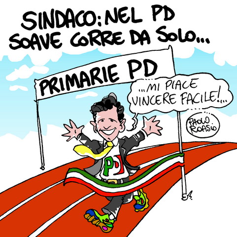 Soave corre da solo