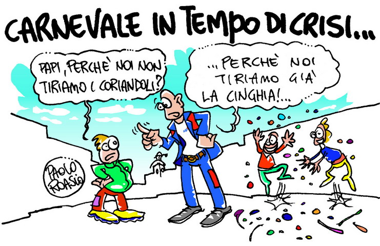 Carnevale in tempo di crisi...