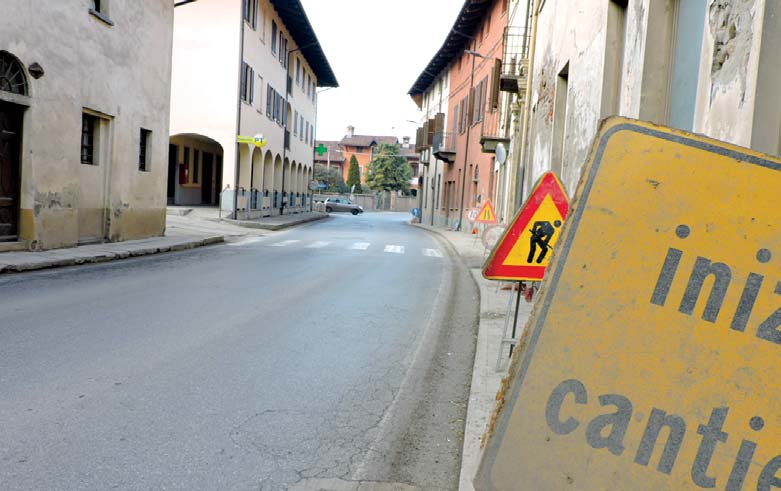 Levaldigi: una frazione tagliata in due