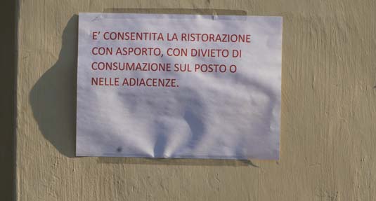 Siamo di nuovo in zona arancione 